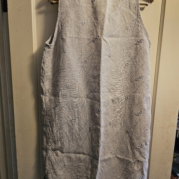 Linen, vintage lilac 100 percent linen‎ dress/shift - Picture 5 of 11
